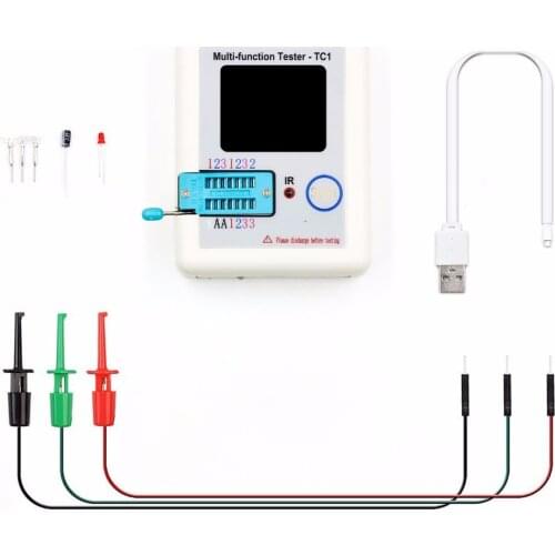 LCR-TC1 3.5inch Colorful Display Multifunctional TFT Backlight Transistor Tester