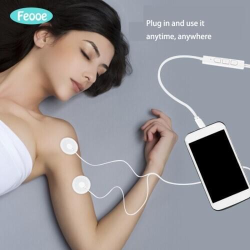 Feooe Smart Phone Massager Mini Portable Cervical Lumbar Back Fitness Device Multi-joint Massager Pocket Smart Massager