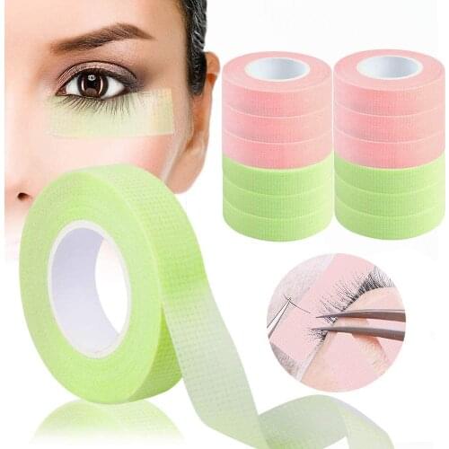 Eyelash Extension Supplies Makeup Tape Breathable Non-woven Cloth Adhesive Tape Safely Medical Paper Tape For Lashes Extension