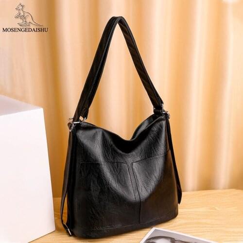 Multifunctional Women Shoulder Bags High Quality PU Leather Ladies Messenger Bag Solid Color Designer Womens Travel Bags Bolsos