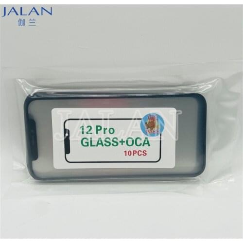 5pcs Front Glass New LCD Glass Screen With OCA Glue For iPhone 12 Pro Pro Max Mini Replacement Refurbish Repair