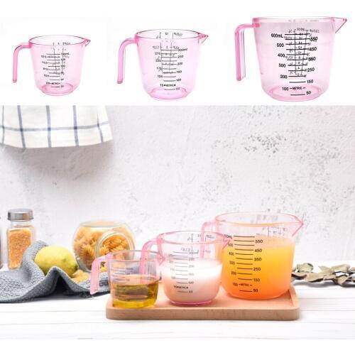 Brand New 2019 Plastic Measuring Cups Multi Measurement Baking Cooking Tool Liquid Measure Jug Container Measuring Cups Hot