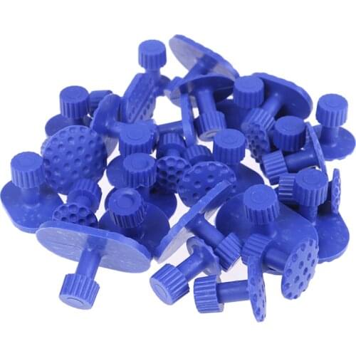 30pcs Suction Cups Paintless Dent Repair Puller Tool use for Remove Hail Pits Sets Car Glue Slices DIY Hand Tools Kit