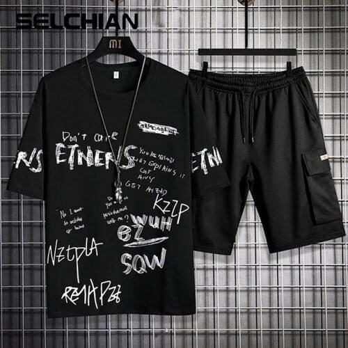 SELCHIAN Men's T-shirts With Print