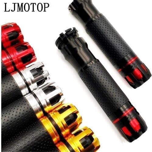Universal Motorcycle handle Motorbike handlebar ends CNC 7/8'' 22MM For Ducati HYPERMOTARD 796 MONSTER S2R 800 821 MONSTER