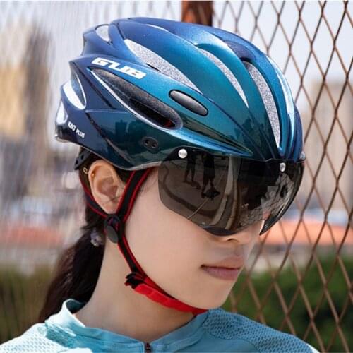 Cycling Helmet Women Men Adjustable Ultralight Bicycle Helmet Goggles