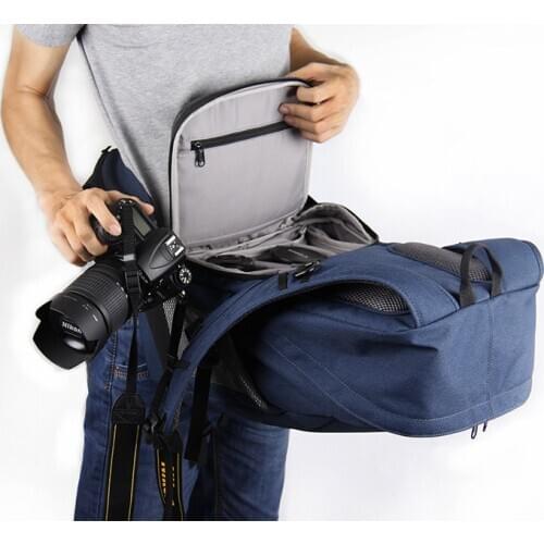 Waterproof Outdoor Photography Video Bag Shoulder Anti-theft Digital Camera SLR Backpack For Canon/Nikon/Sony DSLR Camera