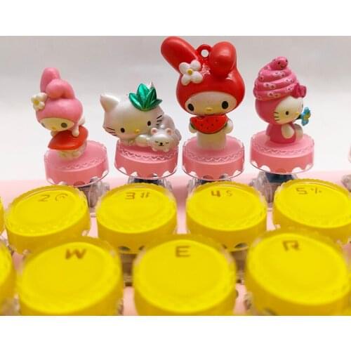 1Pc Personalized Mechanical Keyboard Keycaps Cartoon Gaming Decoration Accessories R4 Anime Gift PBT Cute Custom Diy PBT Key Cap