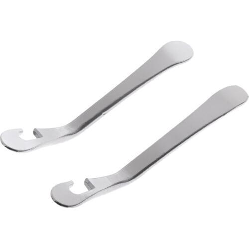 10Pcs 32 x 50mm Bike Tire Glueless Patches + 2Pcs Bike Tire Lever Tools, Cycling Fast Repair Tools