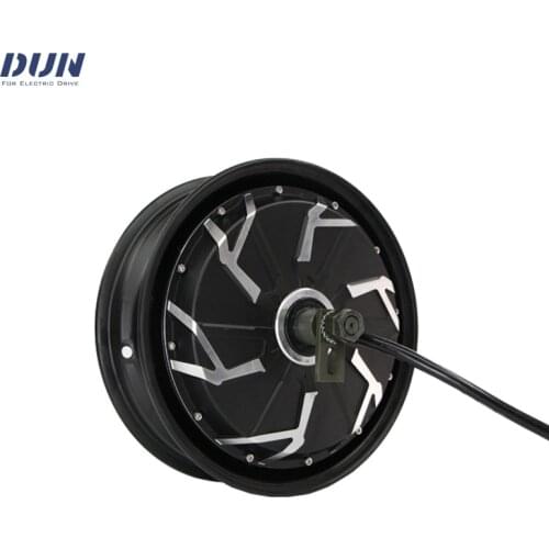 QS 12*3.5inch 260 45H V4 5000W 50kmh-110kmh BLDC Electric Motorcycle Hub Motor for E-Scooter
