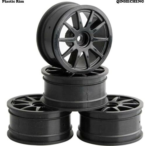 4pcs 910 Wheel Plastic Rim Offset 3mm Fit HSP HPI 1:10 On-Road Racing Car Tires