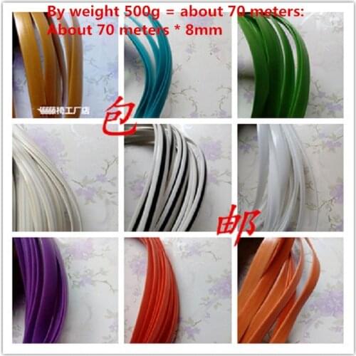500g = about 70 meters: flat synthetic rattan weaving material plastic rattan for knit and repair chair table,synthetic rattan
