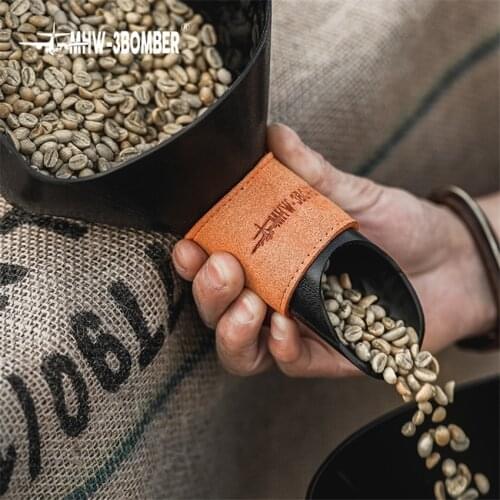 Ice Scoop Aluminum Alloy Shovel for Ice Grain Coffee Beans Scoops Bar Ice Scraper Kitchen Storage Tool Coffee Spoon Coffee Tools