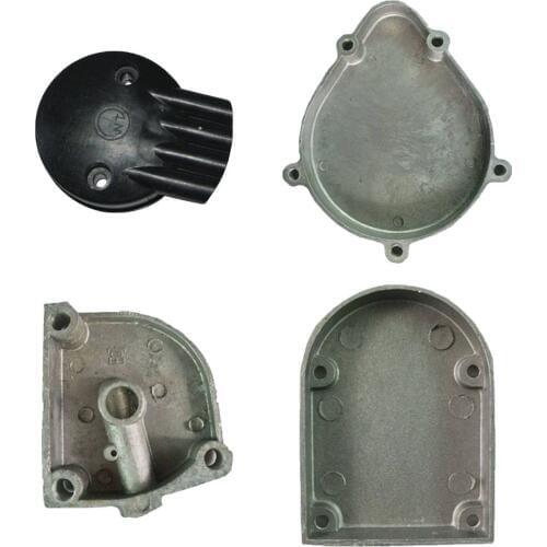 Black Air Filter&5 Holes Clutch Cover Fits 66cc 80cc Engine Motorized Bicycle