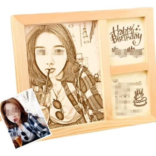 Home Decor Phote Frame Mother Father Day Gift Girl Birthday Gift Custom Honeymoon Anniversary Couple Gift Framed Wall Frame Set