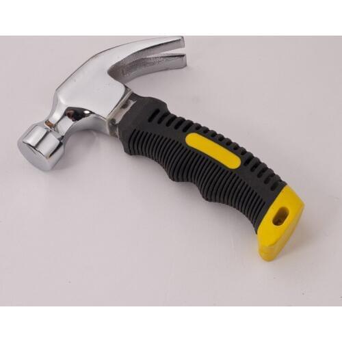 0.25 Mini Plastic Coated Stainless Steel Claw Hamme Claw Hammer Car Escape