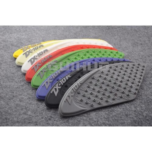 Motorcycle Tank Traction Side Pad Gas Fuel Knee Grip Protector Decals Stickers For Kawasaki ZX10R ZX 10R ZX-10R 2006-2007