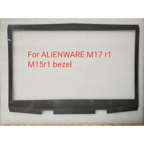 New Original LCD Front Bezel for Dell Alienware M17 R1 M15 R1 Frame Cover DP/CN 09HJPW 09NRFT Black