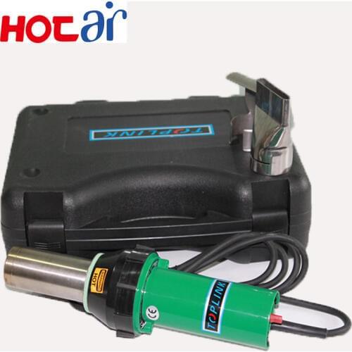 New Practical 3400W CE Handheld Hot Air Plastic Welder Gun Vinyl welding Heat Gun rod Gas with accessories