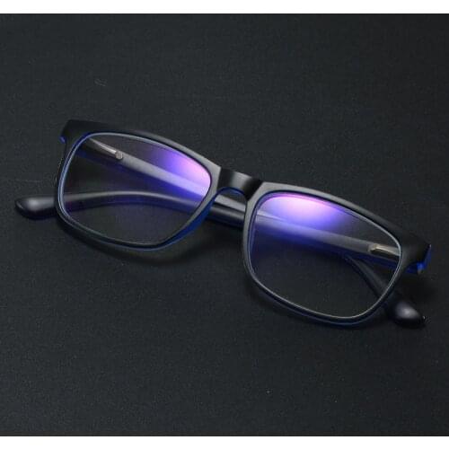 New Retro Square Decorative Glasses Women Anti-Blue Light Computer Glasses Big Size Reading Glasses Eyeglasses Frame Diopters