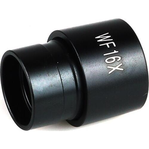 Microscope Eyepiece WF16X 14mm Wide Field of View For 23.2mm Mount Port Biological Microscope