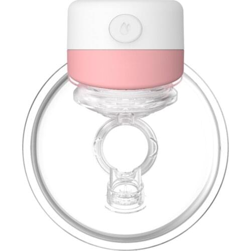 Wearable Electric Breast Pump Silent Invisible Hands Free Breast Pump 2 Modes 9 Levels Adjustable LCD Display Intelligent Timing