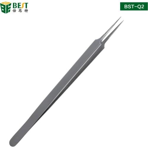 Stainless Steel Eyebrow Tweezer False Eyelash Extension Tools Auxiliary Repair Hyperfine High Precision Anti Acid Tweezers