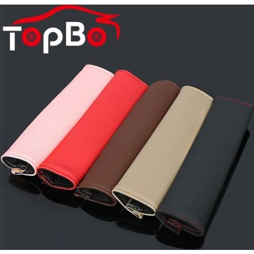2020 2pcs Car Seat Belt Shoulder Protector Cushion Seat Belt Cover Pad Strap Interior Accessories Seat Belts Padding Soft Plush