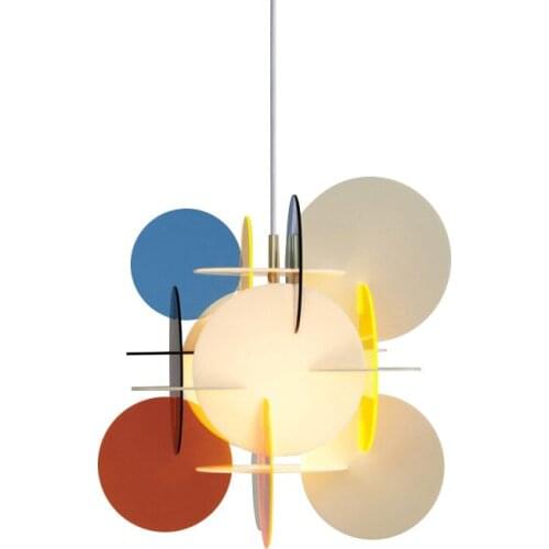 Simple post-modern creative personality chandelier Nordic dining room living room bedroom study room chandelier