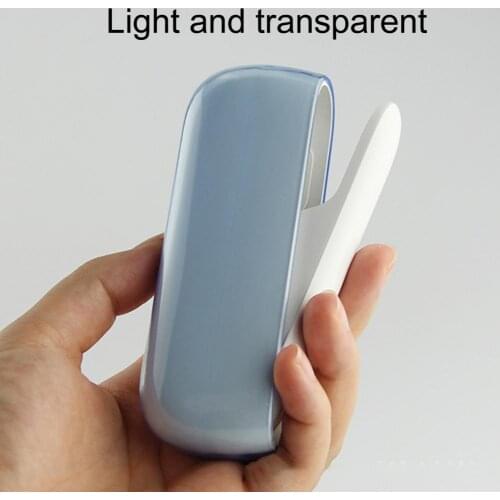 Protective Case Soft Shockproof TPU Electronic Clear Carrying Cover for IQOS 3.0/3-DUO