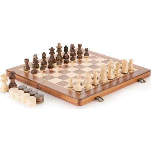Qenueson Wooden Chess