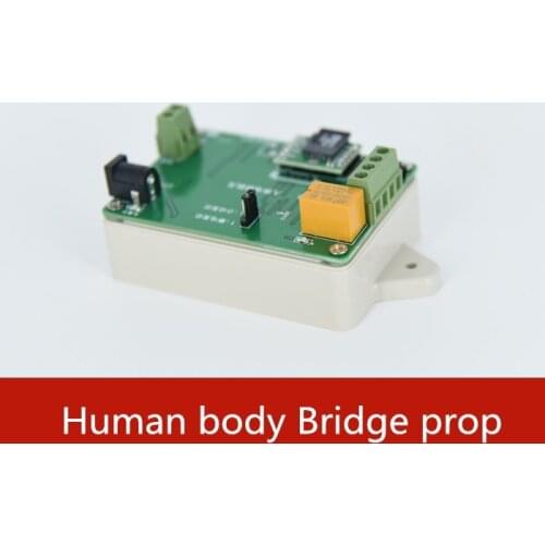 Real life escape room game prop Human body Bridge prop Hand-in-hand connection unlock Takagism game
