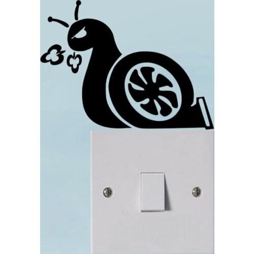SNAIL Improve Snail Stickers Personalized Switch Sticker Vinyl Wall Decal Decor 3SS0273