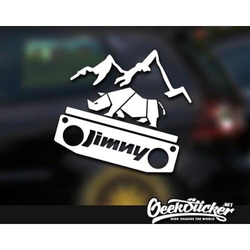 Waterproof Reflective Off-Road Car Styling Vinyl Car Sticker Exterior Decals Car Styling For SUZUKI JIMNY Anywhere Vehicle Logo
