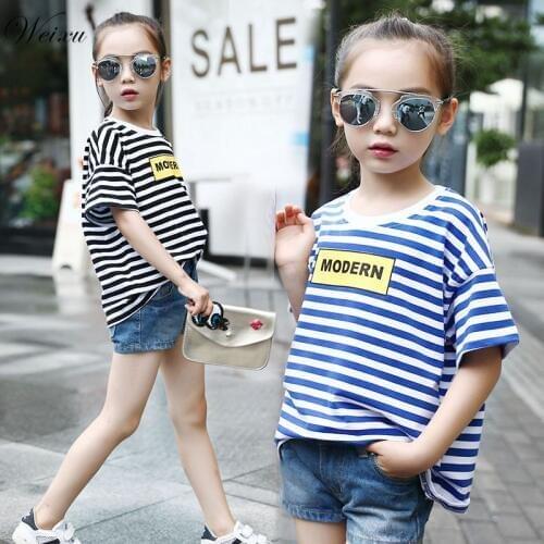 WEIXU Short Sleeve T-shirts For Girls