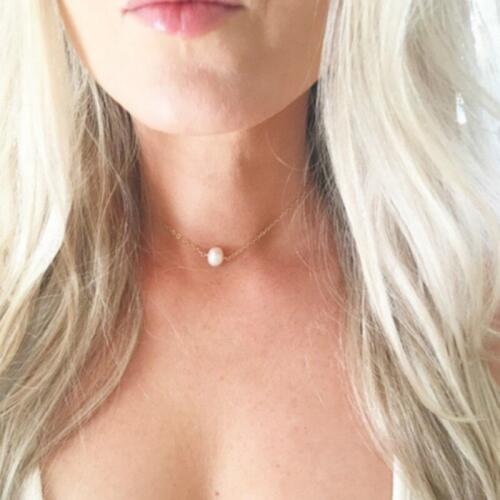 Chain Pearl Choker Necklace For Women Chocker necklaces & pendants colar collier femme colares bijoux Kolye gargantilha