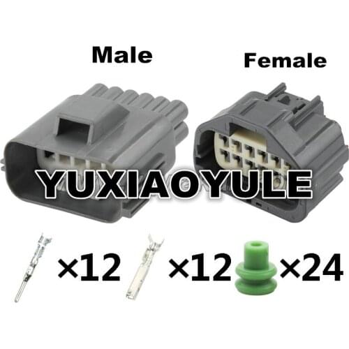 12 Pin/Way Male Or Female Automotive Radar Connector Plug For Land Rover 7283-5545-10 7282-5545-10