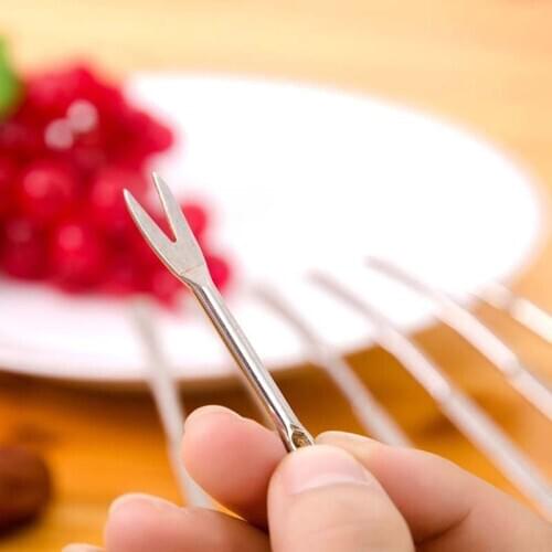 4Pcs/lot Stainless Steel Lobster Crab Needle Multifunctional Walnut Needle Fruit Fork Kitchen Gadgets Seafood Tools