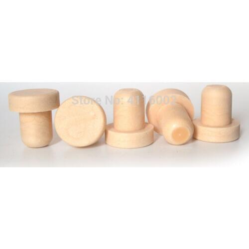 500pcs T Type Wine Plug Red Wine Bottle Stopper Reusable High Polymer Beer Stopper Bareware Bar Tool Packing Material