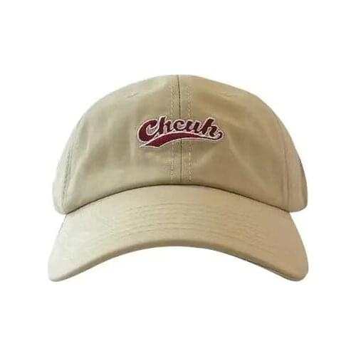 Alphabet embroidered baseball cap man street hipster cotton soft cap female sun hat