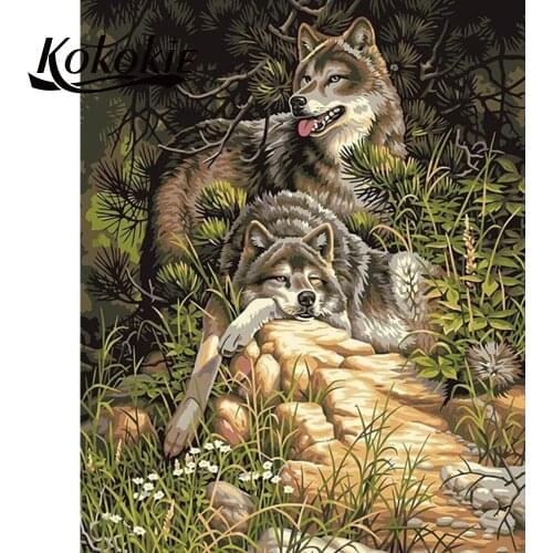 5d diamond painting full square/round wolf diamond mosaic sale Picture of Rhinestone diamond art full Diamond embroidery sale