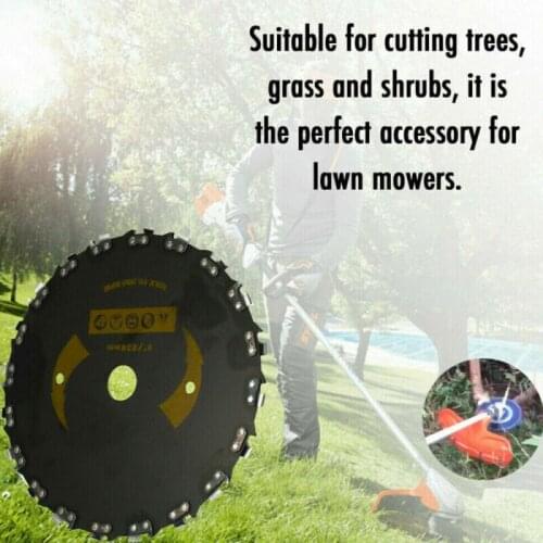 Sharp 20 Teeth Grass Trimmer Head Blade Wood Brush Cutter Disc For Lawn Mower Weed Lawnmower Parts Garden Power Tools