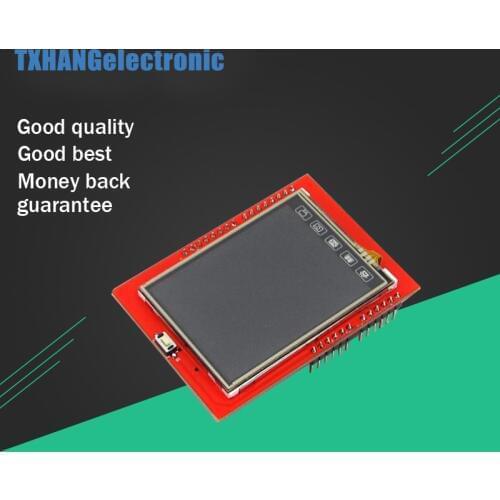 For arduino uno 2.4 inch TFT LCD Touch Screen Shield for Arduino UNO R3 Mega2560 LCD Module Display Board diy electronics