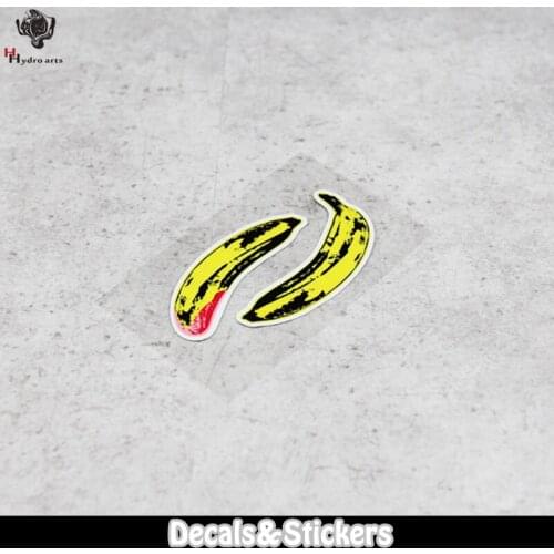NO.LN183 Creative Banana Cover Scratch 3M Reflective Sticker MOTO GP Car Sticker Decals Racing Stickers Motorcycle Bike