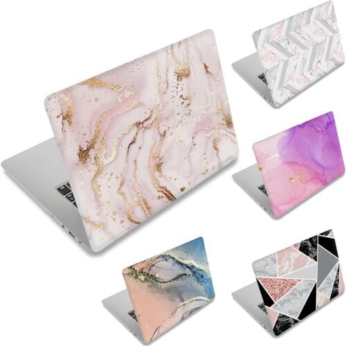 Marble Pattern Laptop Cover Sticker Notebook Skin Laptop Skin Notebook Stickers For Macbook Lenovo HP Asus Acer DELL
