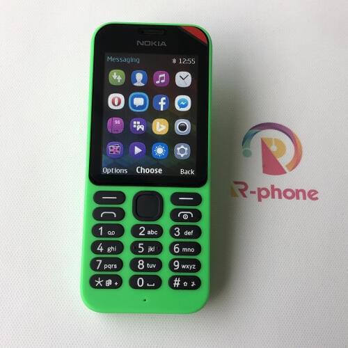 Unlocked Original NOKIA 215 Dual-Sim GSM Cellphone Good Quality Refurbished Nokia 215 DS Mobile Phone