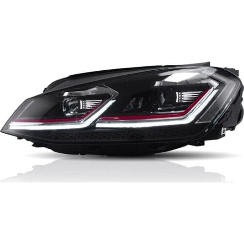 For goodmolds wholesales factory manufacturer High Quality Auto Hid Xenon Bulb 2013-2017 headlights for VW golf 7