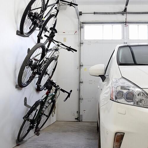 Bicycle Rack Bike Wall Support Storage Hanger Stand Bike Pedal Padlock Holder Tire Wall Mount Bicycle Accessory