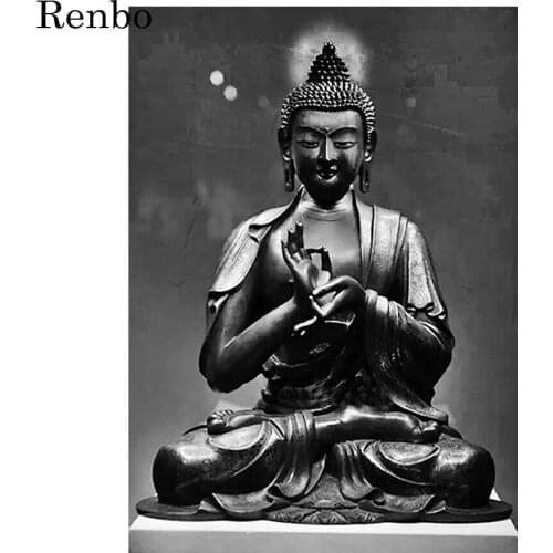 Full Square round Diamond Painting Religious Buddha 5D Diamond Embroidery sale Mosaic Gift Handmade New Arrival Home Decor