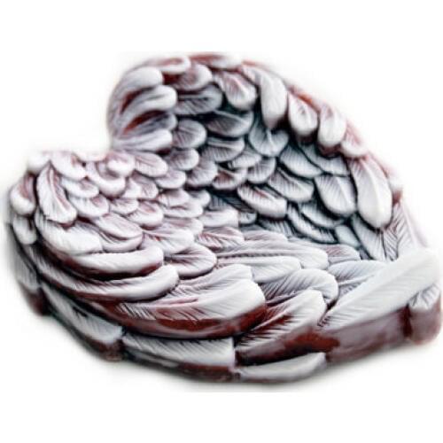PRZY Silicone Mold Beautiful Angel Wings Soap Mould a Perfect Valentines Day Gift Handmade Soaps Molds Aroma Stone Moulds 001